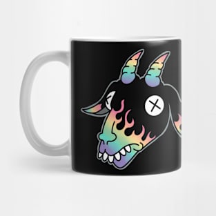 Rainbow goal head Mug